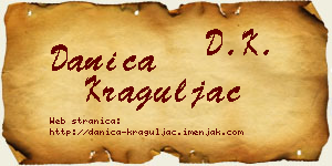 Danica Kraguljac vizit kartica